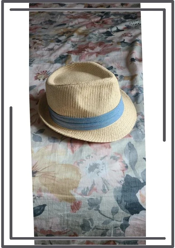 Chapeau borsolino taille 53/54, neuf